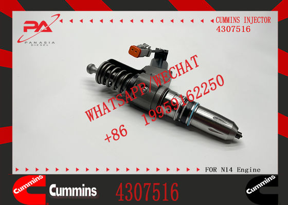 Excavator Accessories Fuel Injector 4307516 4384360 4307776 3411756 for Cummins ISM11 QSM11 N14 for Construction Machinery