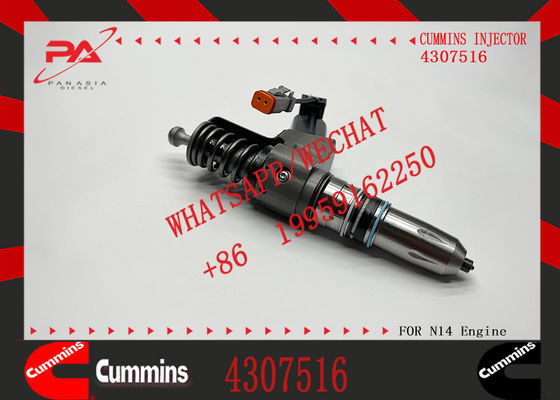 Excavator Accessories Fuel Injector 4307516 4384360 4307776 3411756 for Cummins ISM11 QSM11 N14 for Construction Machinery