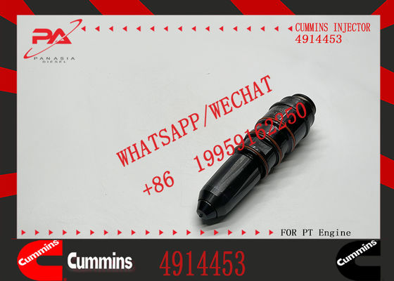 Common Rail Diesel Fuel Injector Assembly 3054123 4914453 for Cummins Engine PTN855 Series