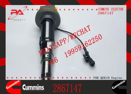 1pcs Fuel Injector 4964170 4964171 4964172 4955524 2867147 Compatible with Cummins Engine K19 KTA19 QSK19 QSK50 QSK38