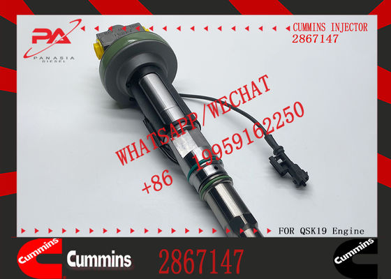1pcs Fuel Injector 4964170 4964171 4964172 4955524 2867147 Compatible with Cummins Engine K19 KTA19 QSK19 QSK50 QSK38