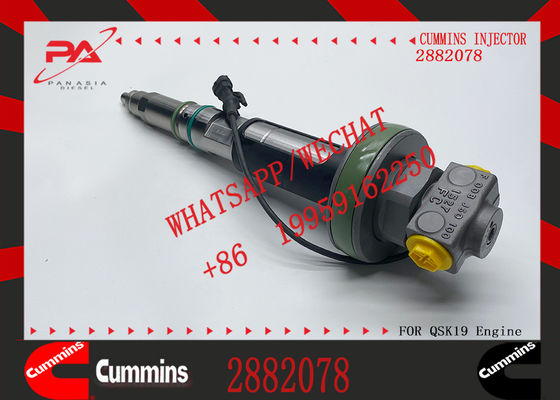 Excavator Accessories for Cummins QSK19 QSK60 Fuel Injector 2867148 2882078 0986435902 for Construction Machinery