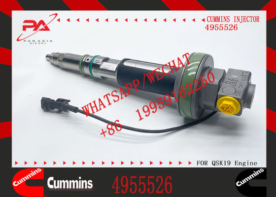 Fuel Injector 2882078 4955526 Compatible with Cummins Diesel Engine QSK19 QSK60 F00BJ00001 Y431K05392