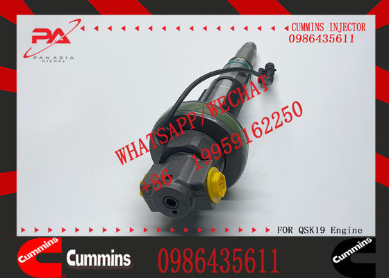 1PCS Fuel Injectors 4964171 4955525 F00BL0J017 F00BL0J018 0986435611 Y431K05417 Fits for Cummins QSK19 QSK38 Engine