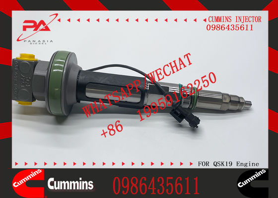 1PCS Fuel Injectors 4964171 4955525 F00BL0J017 F00BL0J018 0986435611 Y431K05417 Fits for Cummins QSK19 QSK38 Engine