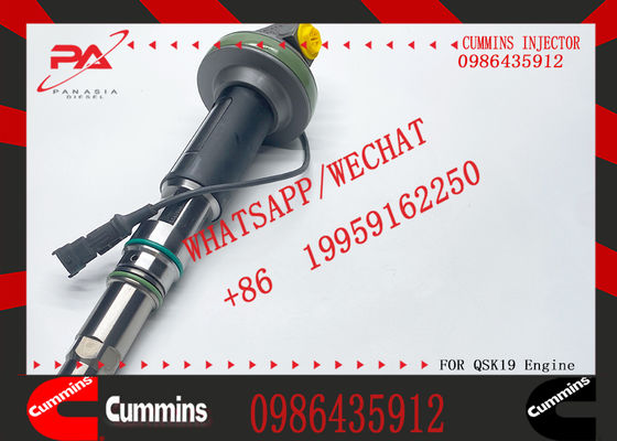 Diesel Engine Fuel Injector 0986435912 4964172 for QSK19 QSK38 QSK50 QSK60 Engine