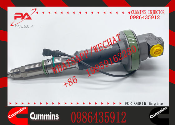 Diesel Engine Fuel Injector 0986435912 4964172 for QSK19 QSK38 QSK50 QSK60 Engine