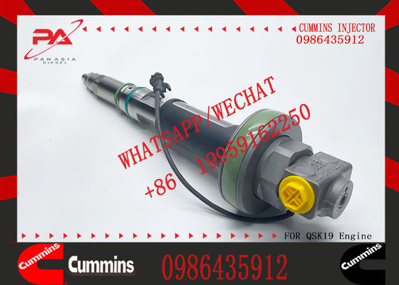 Diesel Engine Fuel Injector 0986435912 4964172 for QSK19 QSK38 QSK50 QSK60 Engine
