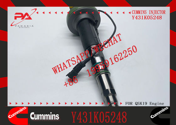 New Construction Machinery Fuel Injector for QSK19 Diesel 2867148 Y431K05248 Y431K05558 4964170 for CUMMINS Diesel Engine