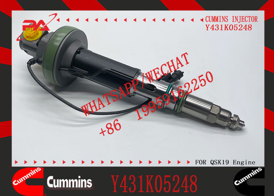 New Construction Machinery Fuel Injector for QSK19 Diesel 2867148 Y431K05248 Y431K05558 4964170 for CUMMINS Diesel Engine