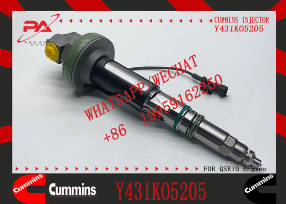 Construction Machinery PartsFuel Injector for QSK19 Diesel Y431KO5205 Y431K05420 Y431KO5417 for CUMMINS Diesel Engine