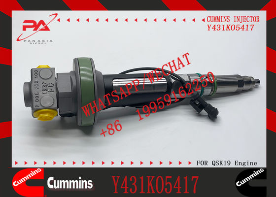 Construction Machinery PartsFuel Injector for QSK19 Diesel Y431KO5205 Y431K05420 Y431KO5417 for CUMMINS Diesel Engine