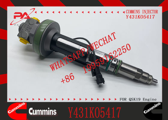 Construction Machinery PartsFuel Injector for QSK19 Diesel Y431KO5205 Y431K05420 Y431KO5417 for CUMMINS Diesel Engine