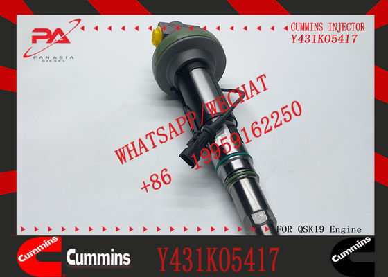 Construction Machinery PartsFuel Injector for QSK19 Diesel Y431KO5205 Y431K05420 Y431KO5417 for CUMMINS Diesel Engine