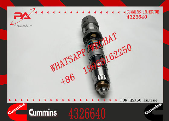 Brand New Common Rail Injector Machinery Engine Parts Injector QSK78 4984457 4326640