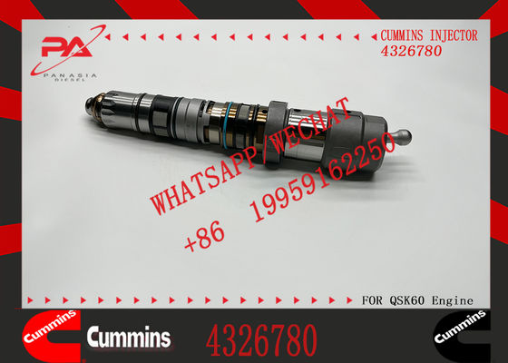 High Quality Diesel Injector 4326780 4010025 4088427 4087893 3766446 4326784 for Cummins Diesel Engine QSK45 QSK60