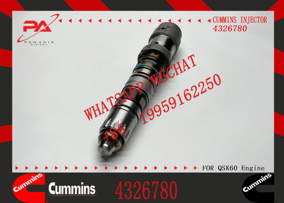 High Quality Diesel Injector 4326780 4010025 4088427 4087893 3766446 4326784 for Cummins Diesel Engine QSK45 QSK60