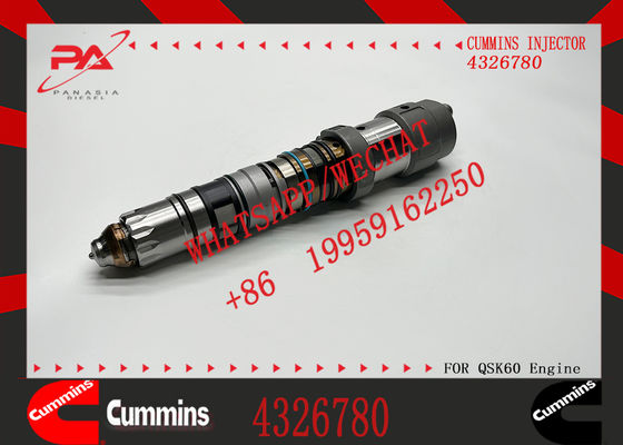 High Quality Diesel Injector 4326780 4010025 4088427 4087893 3766446 4326784 for Cummins Diesel Engine QSK45 QSK60