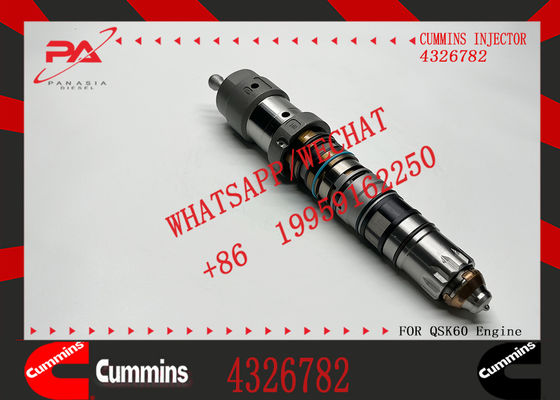 QSK60 Series Diesel Engine Oil Nozzle 4326782 4326780 Fuel Injector MT4400 Parts for Mining Forklift