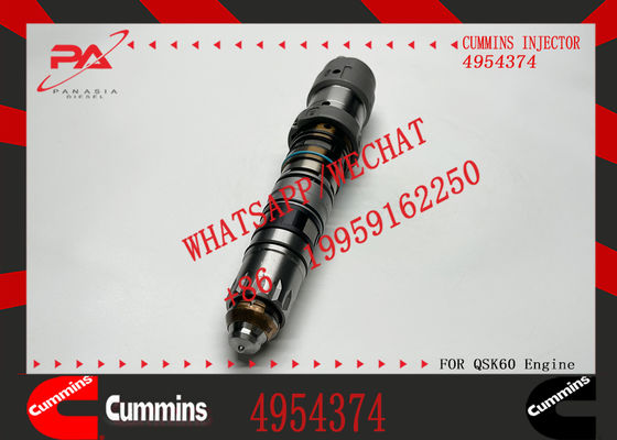Genuine QSK60 QSK45 Engine Fuel Injector 4954374 4326784 4326781 for Cummins