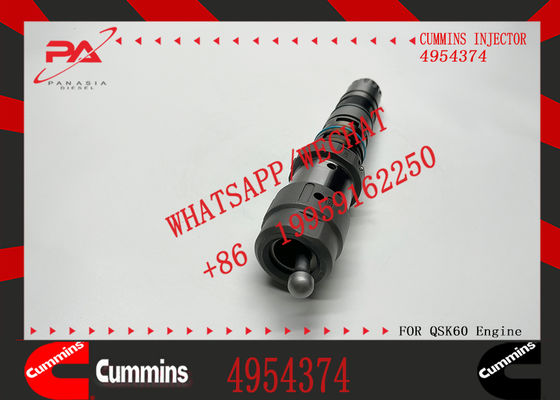 Genuine QSK60 QSK45 Engine Fuel Injector 4954374 4326784 4326781 for Cummins