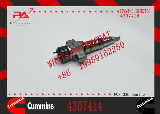 High Quality Diesel Engine Injector 4327072 4307414 Fuel Injector Model 430-7414 for QSL Excavator QSL9.3 ISCE Engine 6L