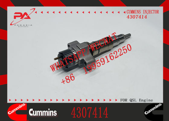 High Quality Diesel Engine Injector 4327072 4307414 Fuel Injector Model 430-7414 for QSL Excavator QSL9.3 ISCE Engine 6L