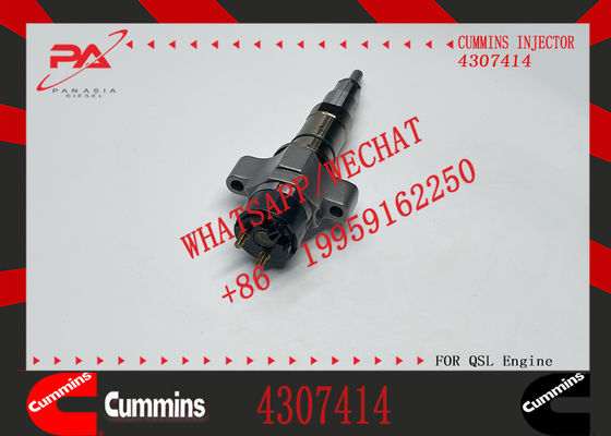 High Quality Diesel Engine Injector 4327072 4307414 Fuel Injector Model 430-7414 for QSL Excavator QSL9.3 ISCE Engine 6L