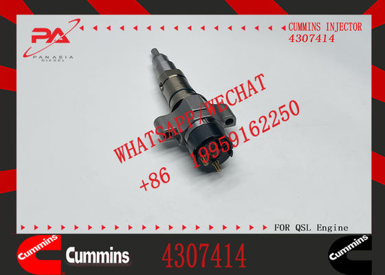 High Quality Diesel Engine Injector 4327072 4307414 Fuel Injector Model 430-7414 for QSL Excavator QSL9.3 ISCE Engine 6L