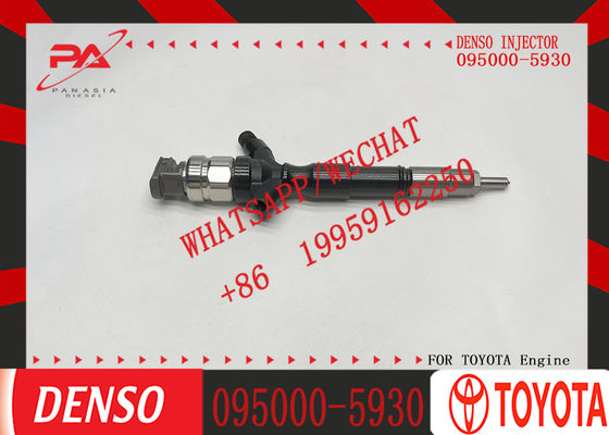 Diesel Fuel Injector Common Rail Injector 23670-09060 095000-5930 095000-7380 095000-593# for Toyota Hiace Hilux