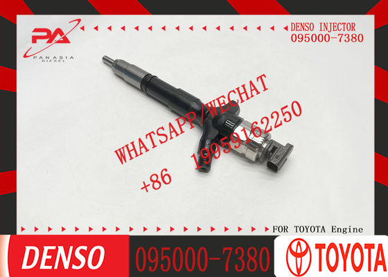 095000-7380 Common Rail Diesel Fuel Injector 23670-30240 Diesel Fuel Injector 0950007380 for Toyota Hiace 2.5 D 2KD-FTV