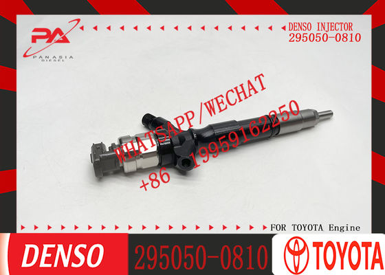 Diesel Injector Common Rail Fuel Injector 23670-0L110 295050-0810 2367009380 23670-09380 for Toyota HILUX VIGO 2KD ENGINE