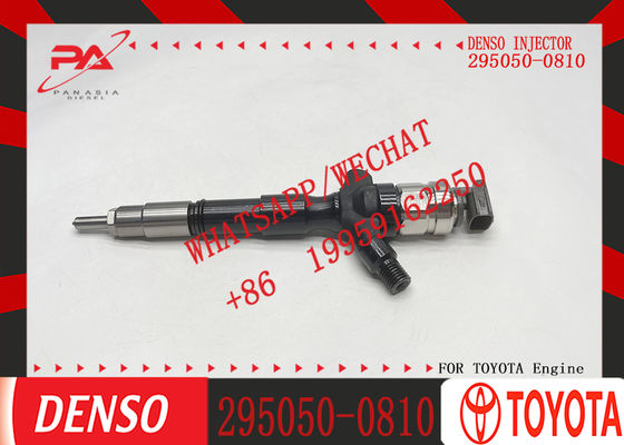 Diesel Injector Common Rail Fuel Injector 23670-0L110 295050-0810 2367009380 23670-09380 for Toyota HILUX VIGO 2KD ENGINE