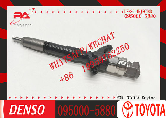 New 095000-5880 Diesel Injector 23670-30050 for HIACE 2KD 1KD 2KD-FTV Fog Light for Toyota Hilux D4D 3.0 1KD for Rav4 2006-2008