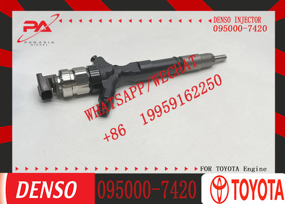 Diesel Fuel Injector 095000-7420 23670-30250 for Toyota 2.5 2KD-FTV Engine