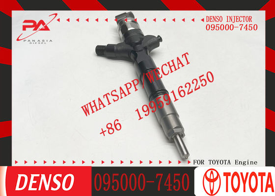 Common Rail Diesel Injector 095000-7450 23670-39225 for Toyota 2KD-FTV 2.5 D-4D Engine