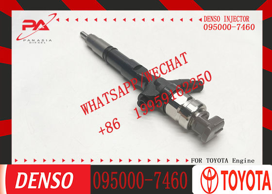 New Diesel Common Rail Fuel Injector 095000-7460 23670-30260 with Spray Valves for Toyota Vehicles