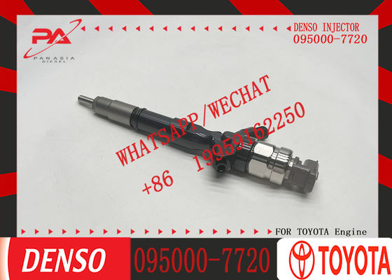 High Quality 23670-30320 095000-7720 Common Rail Diesel Fuel Injector Compatible with for Toyota Landcruiser 1KD-FTV J120 Engine
