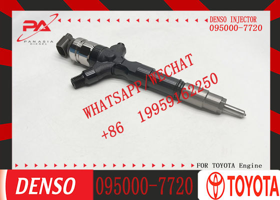 High Quality 23670-30320 095000-7720 Common Rail Diesel Fuel Injector Compatible with for Toyota Landcruiser 1KD-FTV J120 Engine