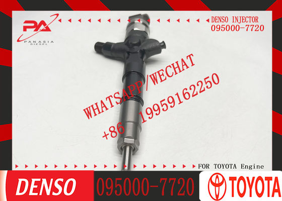 High Quality 23670-30320 095000-7720 Common Rail Diesel Fuel Injector Compatible with for Toyota Landcruiser 1KD-FTV J120 Engine