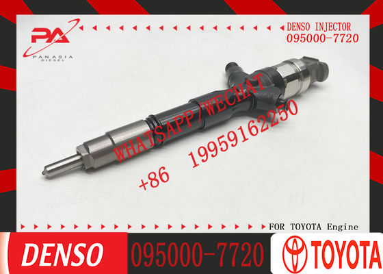 High Quality 23670-30320 095000-7720 Common Rail Diesel Fuel Injector Compatible with for Toyota Landcruiser 1KD-FTV J120 Engine