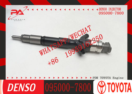 High-quality 2KD-FTV Diesel Fuel Injector 23670-30310 095000-7800 for FST 2.5L 0950007800 7800