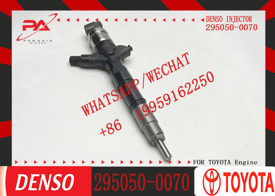 New Diesel Fuel Common Rail Injectors 23670-30380 23670-39385 295050-0070 1KD-FTV