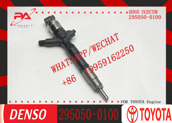 Engine Diesel Fuel Injector 295050-0100 23670-39196 2367039196 for Toyota Land Cruiser Prado Fortuner Dyna 2001-2010
