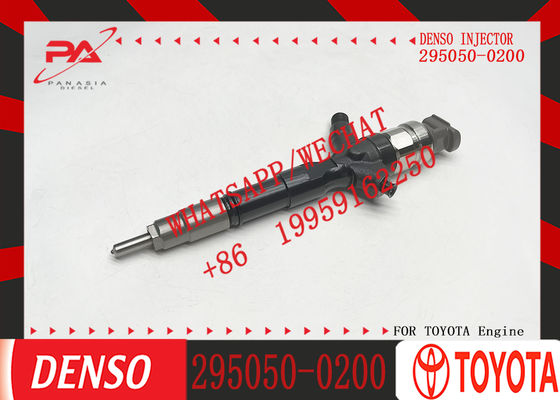 New Diesel Fuel Injector Common Rail Fuel Injector 23670-39365 295050-0200 for Toyota Hilux