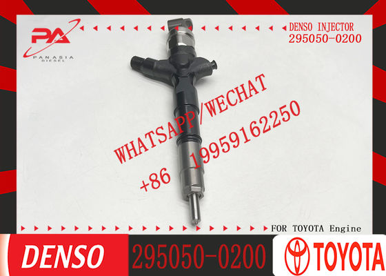 New Diesel Fuel Injector Common Rail Fuel Injector 23670-39365 295050-0200 for Toyota Hilux