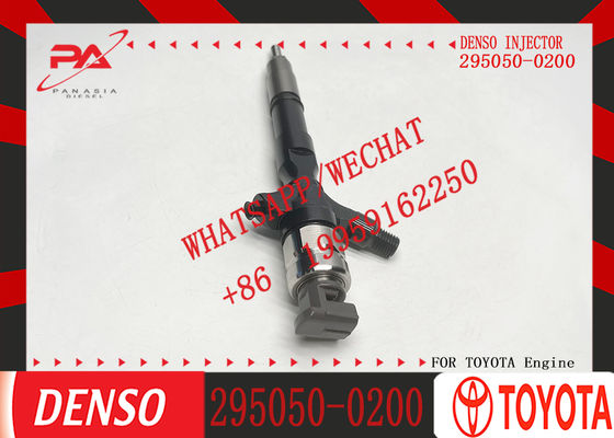 New Diesel Fuel Injector Common Rail Fuel Injector 23670-39365 295050-0200 for Toyota Hilux