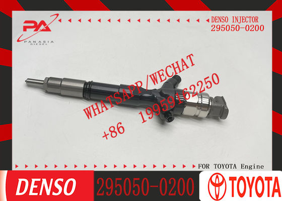 New Diesel Fuel Injector Common Rail Fuel Injector 23670-39365 295050-0200 for Toyota Hilux