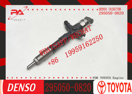 Common Rail Diesel Fuel Injector 23670-30380 295050-0820 for Denso Toyota Hilux Hiace D4D 1KD 2KD FTV