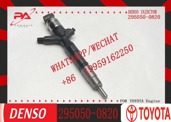 Common Rail Diesel Fuel Injector 23670-30380 295050-0820 for Denso Toyota Hilux Hiace D4D 1KD 2KD FTV